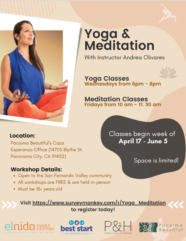 Register for Yoga and Meditation Classes